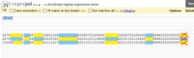 Regex Tester and Debugger Online Javascript, PCRE, PHP