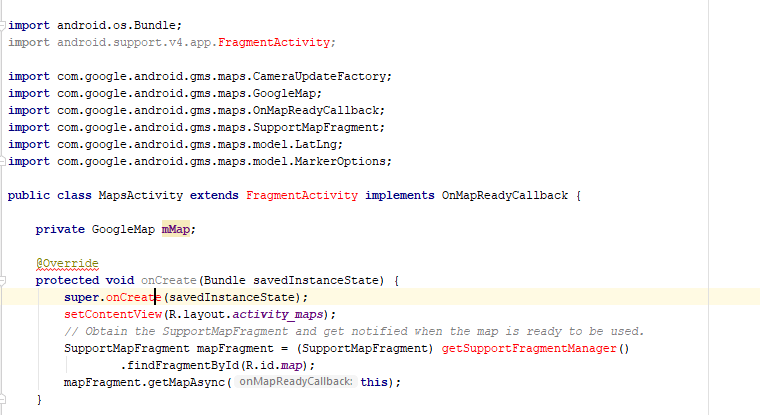 cannot cast 'android.support.v4.app.Fragment' to
