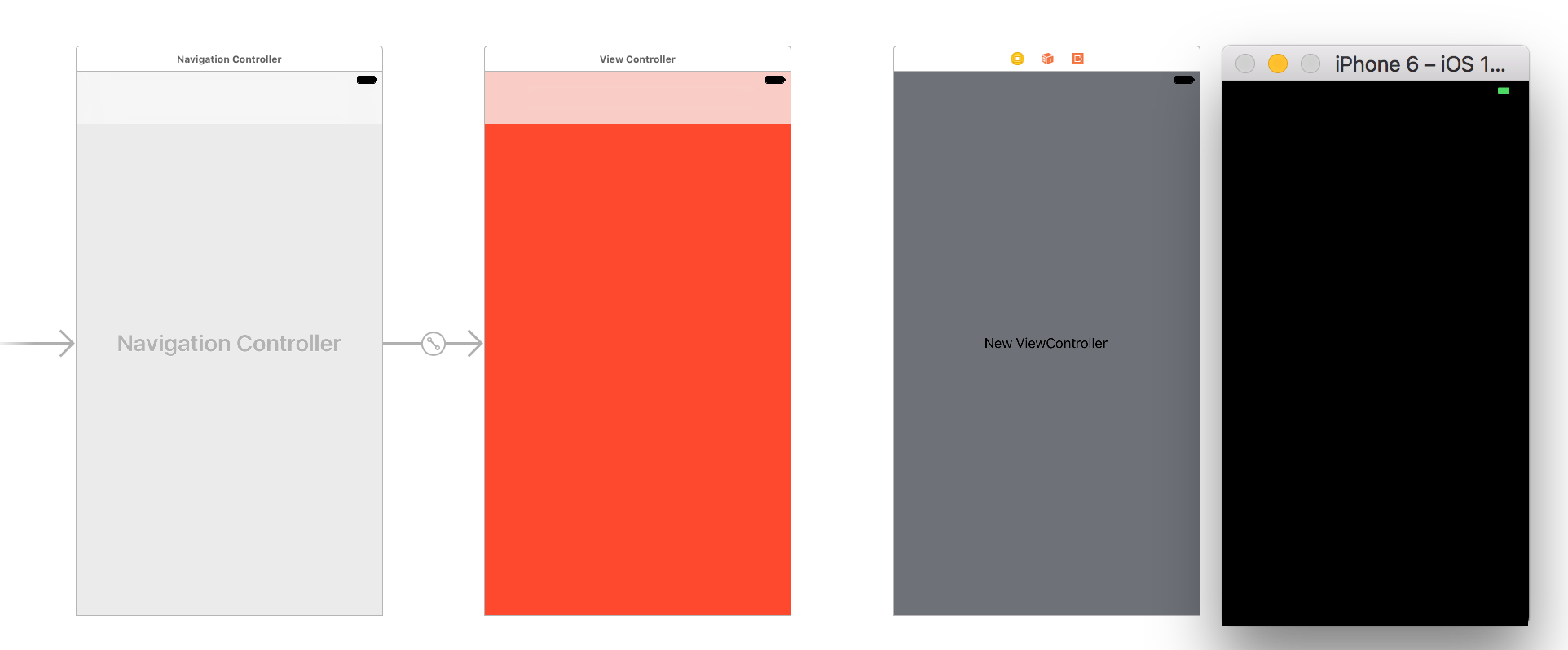 presenting view controller from detached view controller