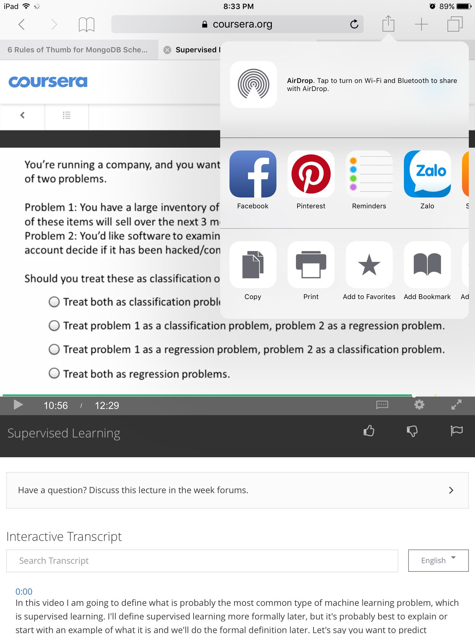 ios Call React Native App to receive shared info from