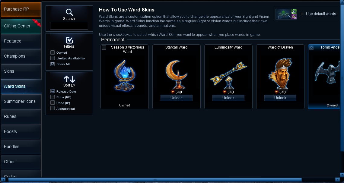 league of legends How to activate teamranked wardskin Arqade