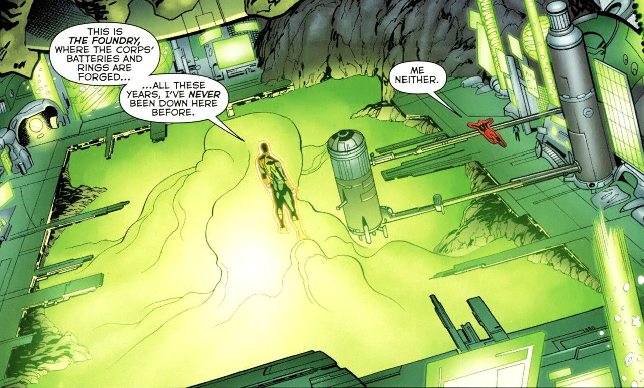dc What happens if a Green Lantern (or any color) ring is destroyed
