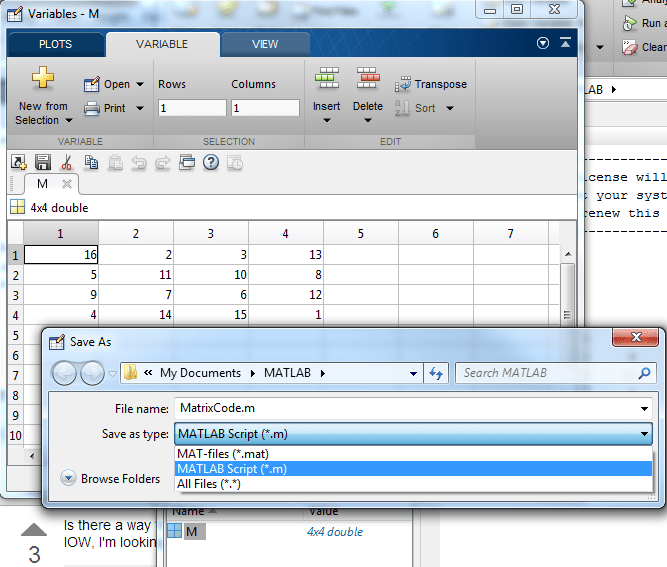 Matlab .mat file viewer lasopakitty