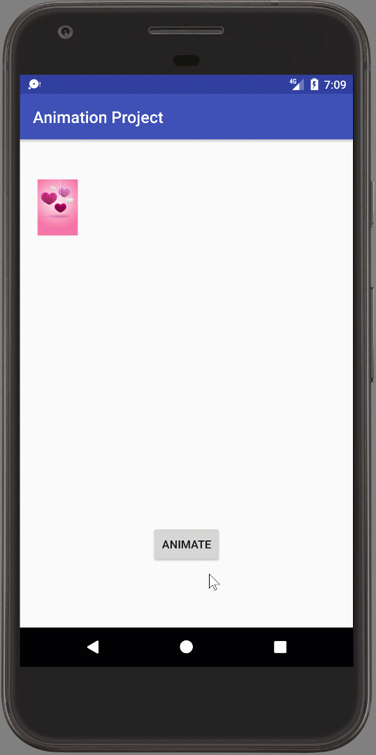 How to make a video file by capturing the animated view in