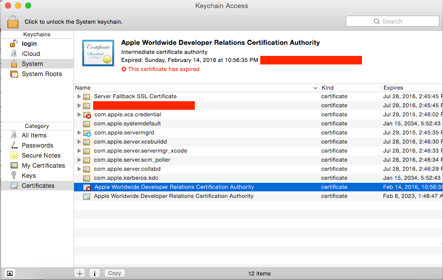 iphone Apple Certificate for iOS Developer and Mac Developer is
