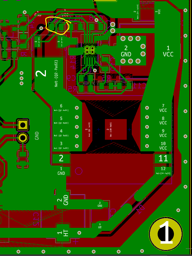 Electronic power supply management IC switching transistor flyback