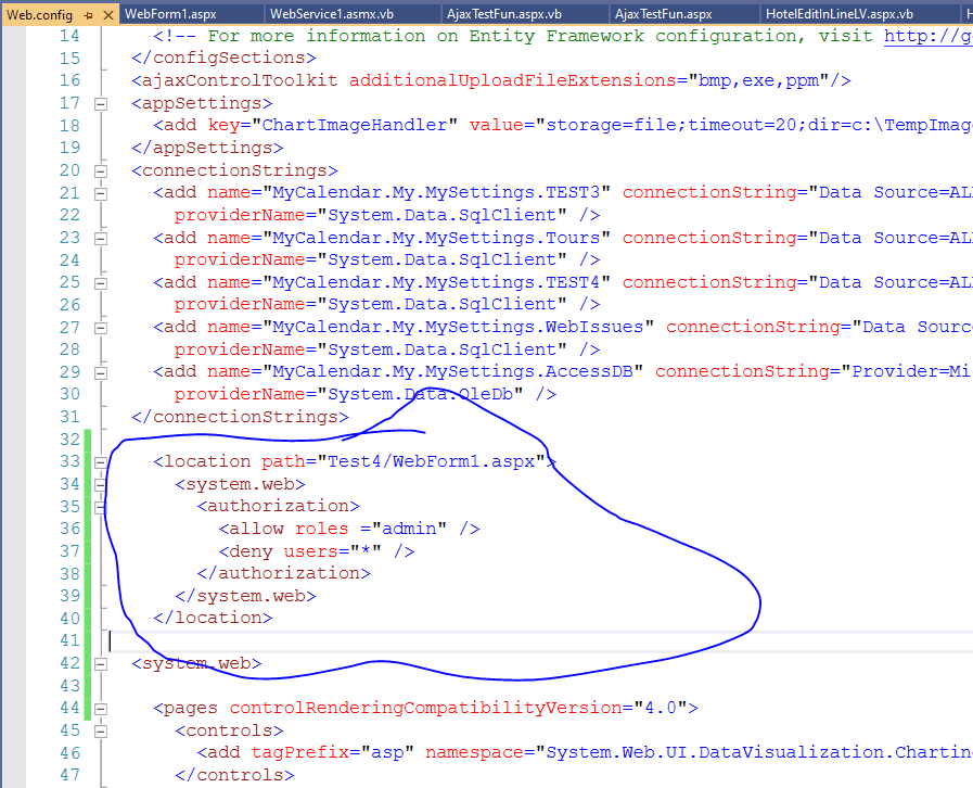 Block Access to URL in and C in web.config file Stack Overflow