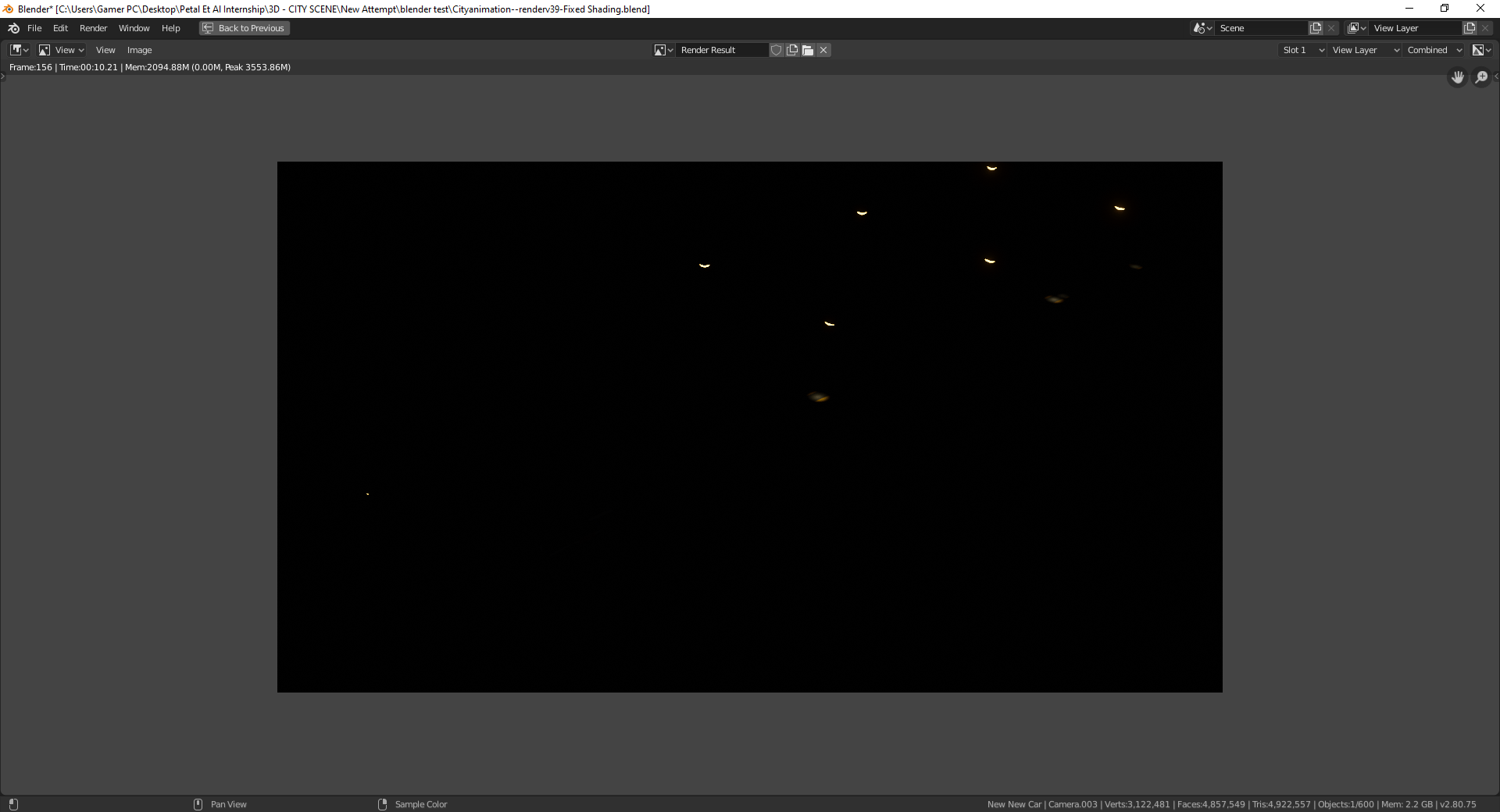 Why do my lights not show up on my render? Blender Stack Exchange