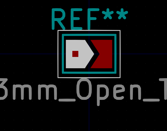 pcb design Editing/Creating a Triangular Solder Bridge Footprint