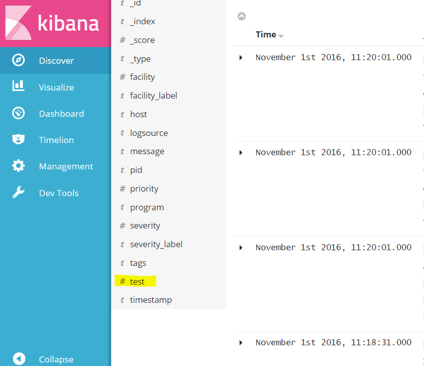 elasticsearch Scripted field does not appear in visualization in
