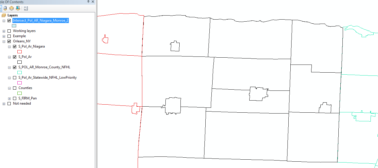 arcgis desktop Edge matching polygons Geographic Information