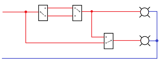 electrical - Switching light without three way - Home Improvement Stack