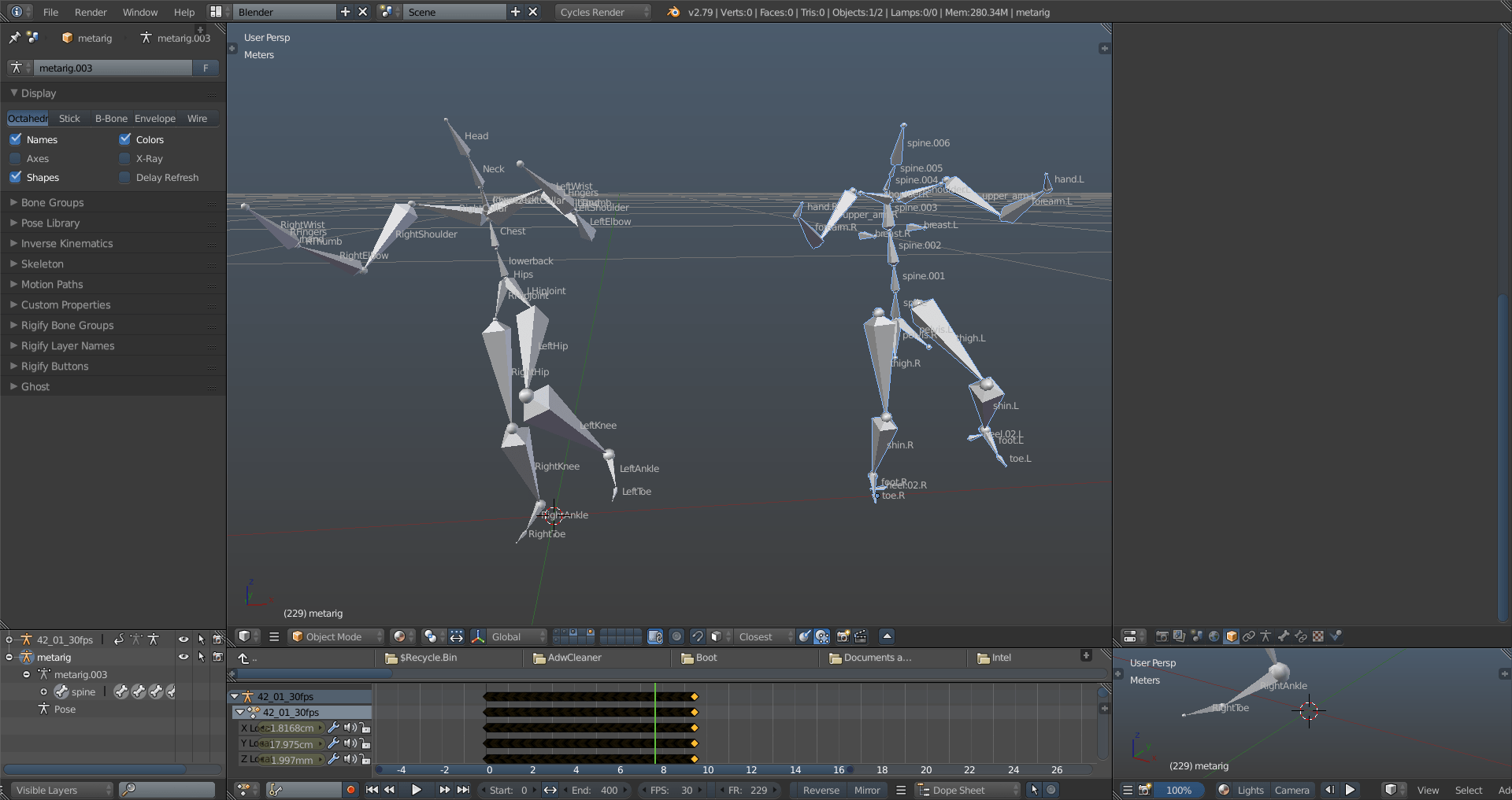 animation Problem with retargeting BVH bones Blender Stack Exchange