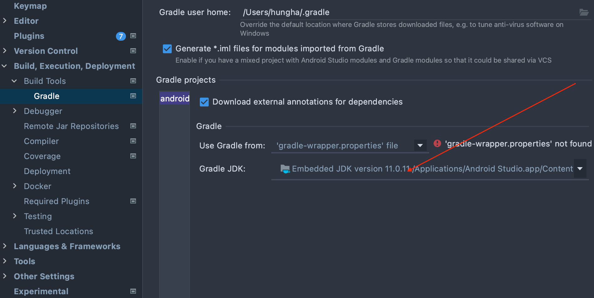 java General error during semantic analysis Unsupported class file