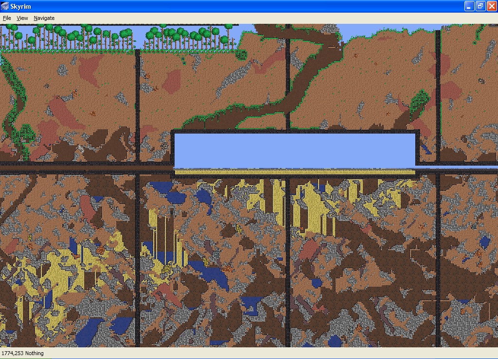 terraria What is the thinest layer of sand that will still produce