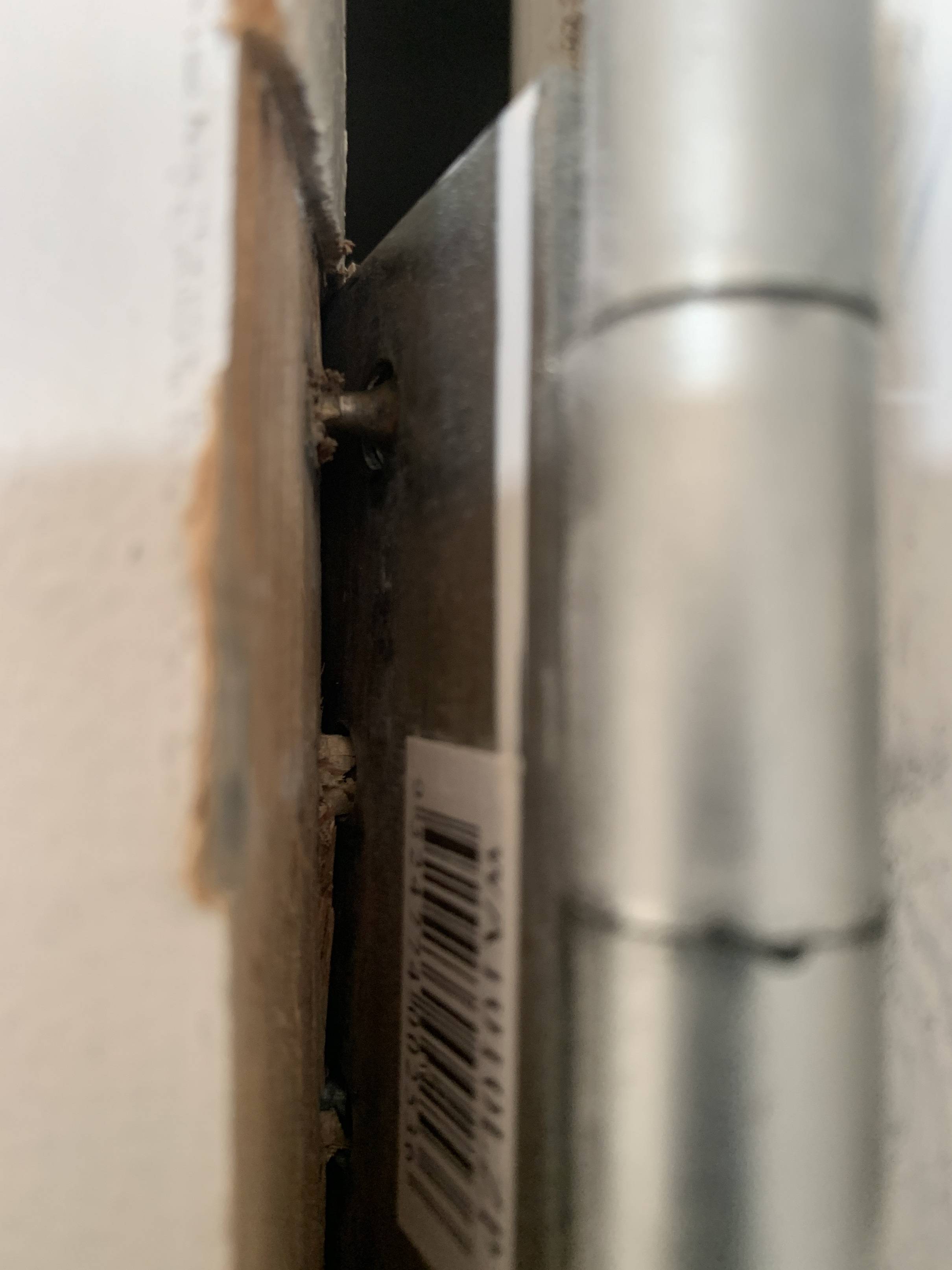 Hinges on door are loose Love & Improve Life