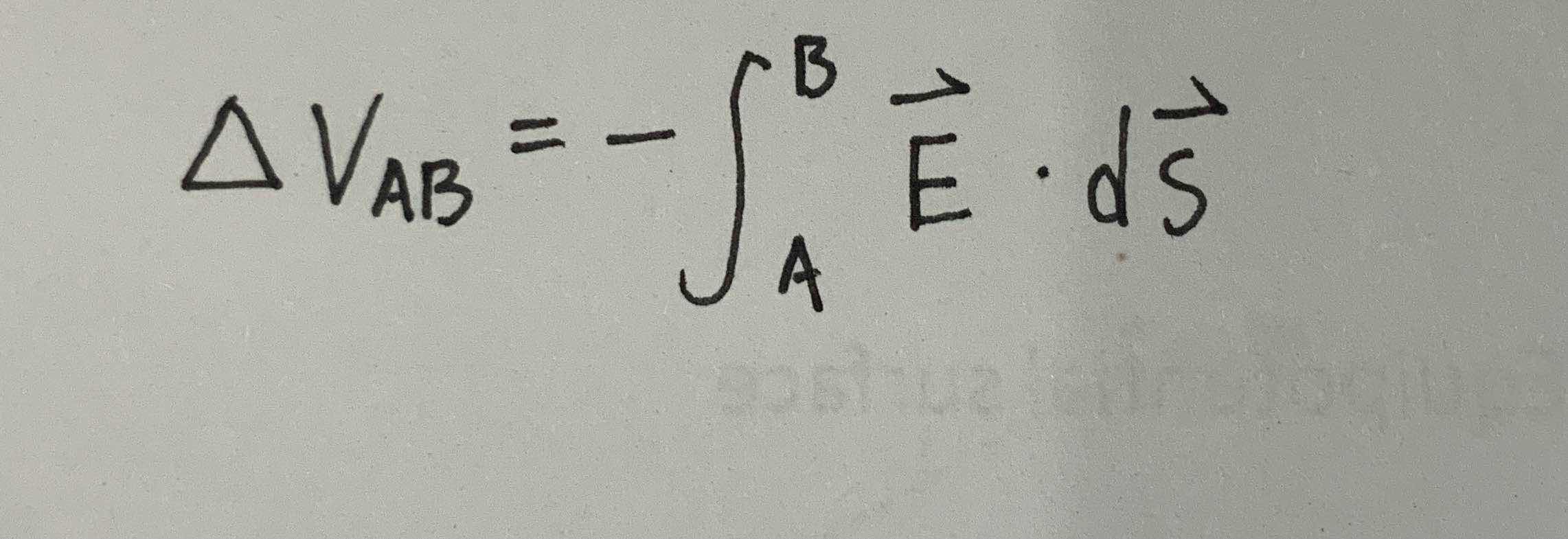 electrostatics Understanding of electric potential's integration form