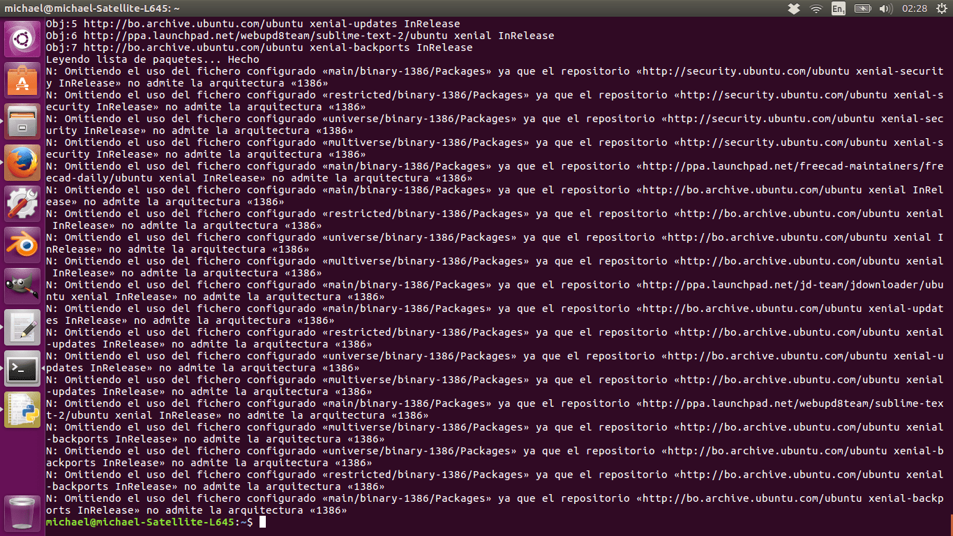 package management aptget update fails complaining about