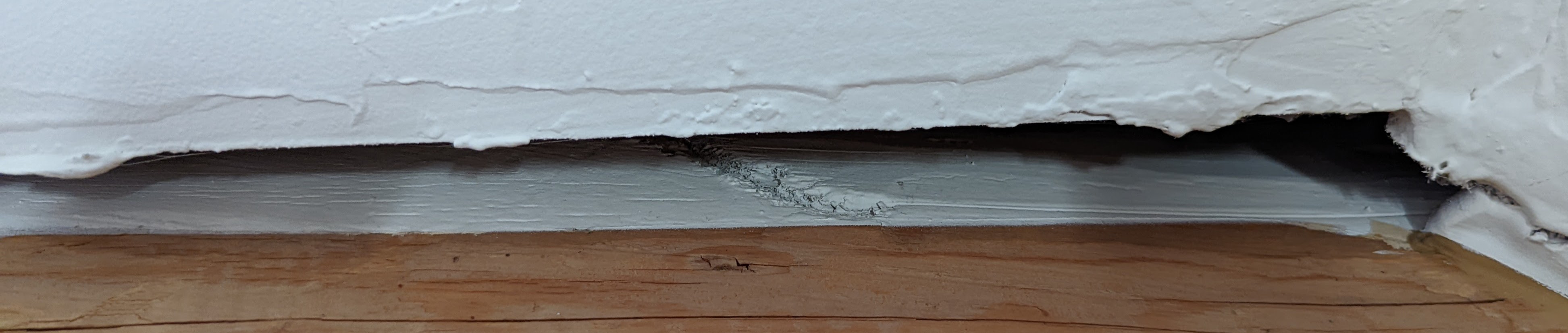 caulking Repair crack between wall and ceiling Home Improvement