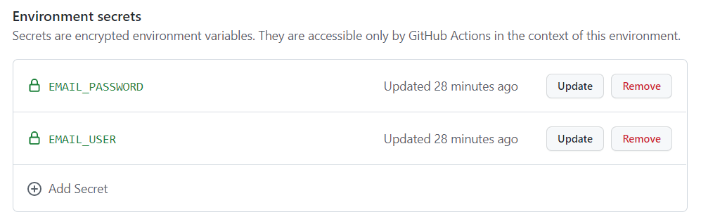 environment variables How to access GitHub action secrets with python