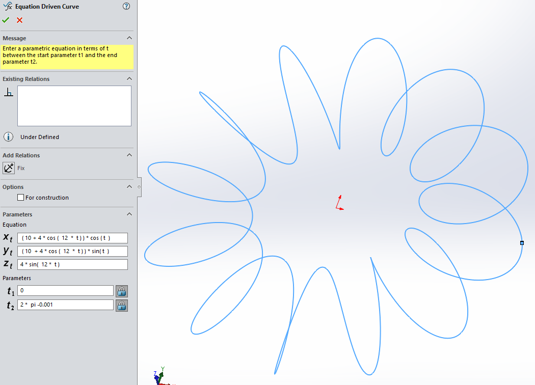How to model a torus in torus? Solidworks 2019 Stack Overflow