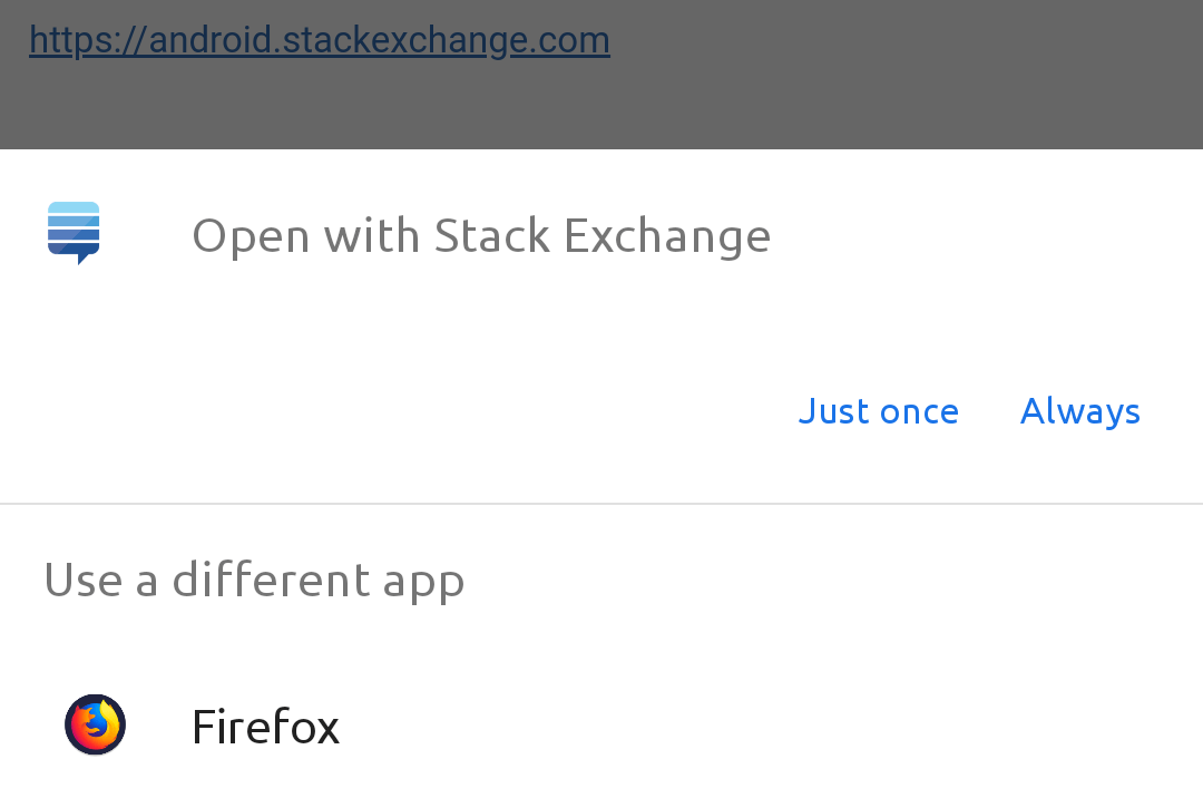 hyperlinks How to open links directly in Firefox full browser