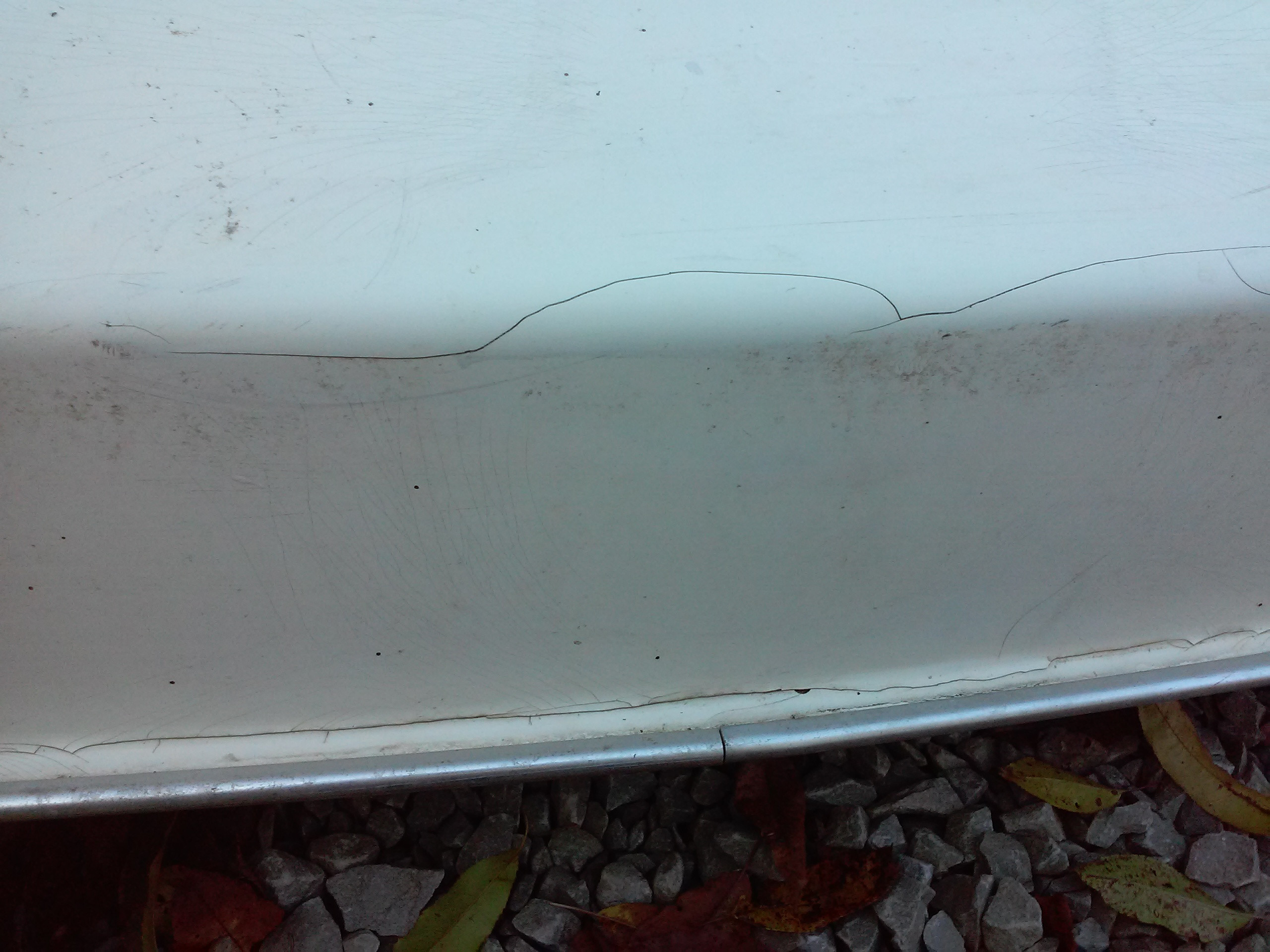 sailing How can I prevent a fiberglass crack in my sailboat from