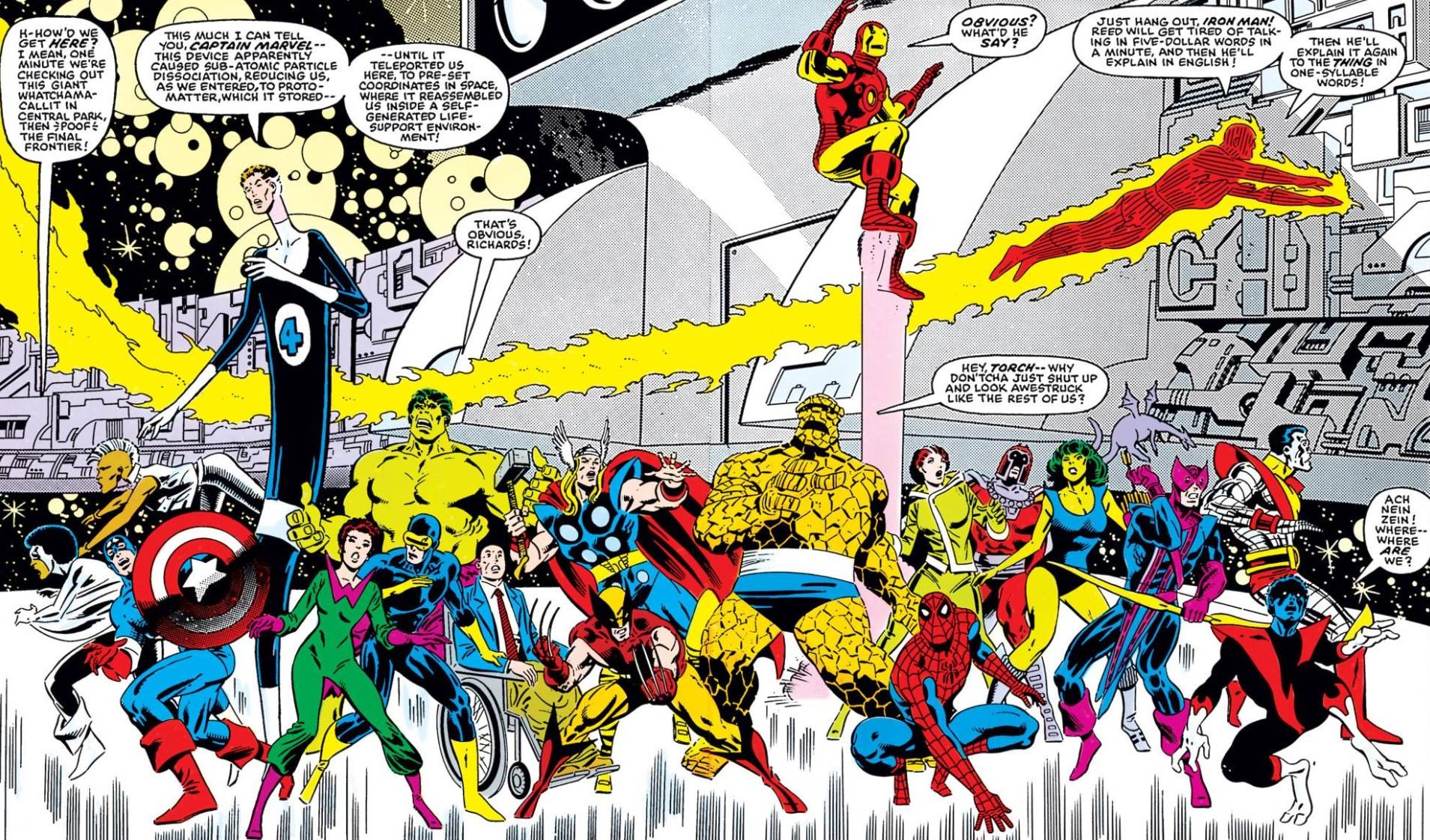 marvel How did Secret Wars fit into regular comics continuity