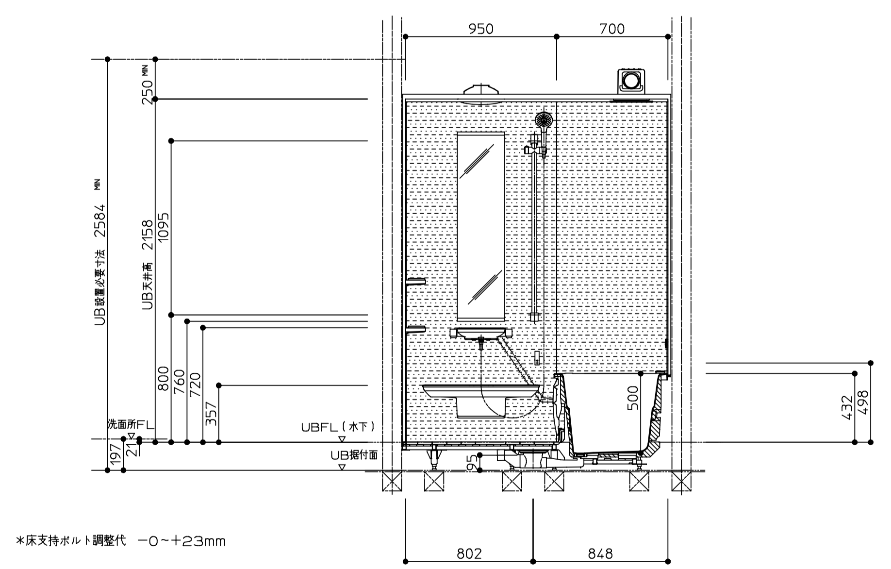 bathroom Want to install Japanese style unit bath/bathtub. Trimming a joist a bad idea? Home