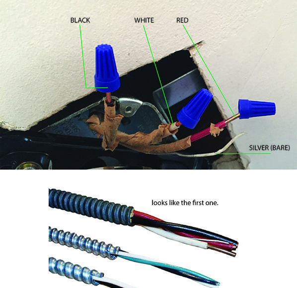 Ceiling Power before, no power after fan installation Love