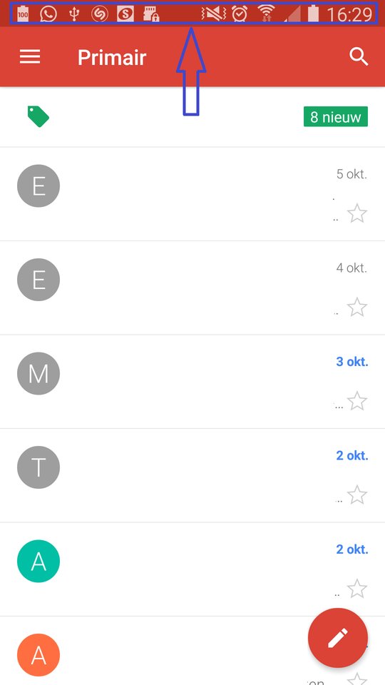 android Change background color of the system settings