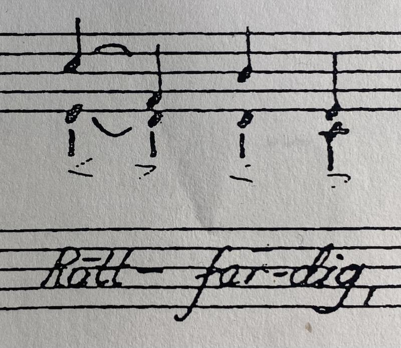 notation Name and meaning of "mirrored" accent sign Music Practice