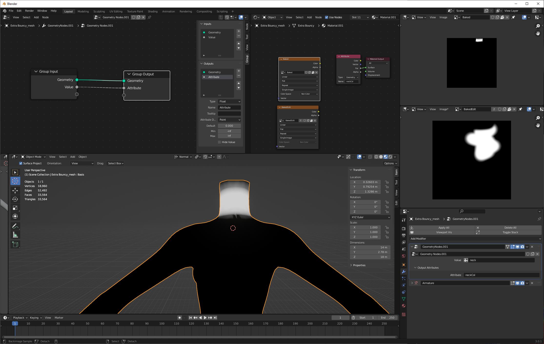 3D Weight Paint into 2D Weight Map Blender Stack Exchange