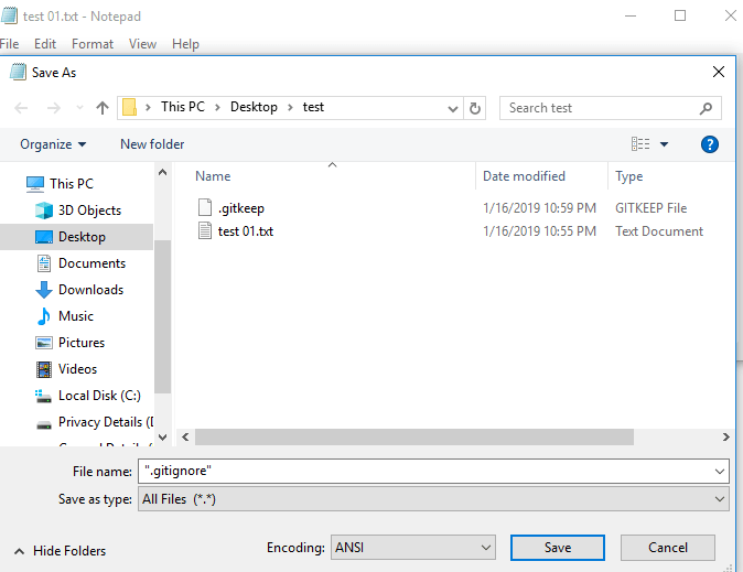 git How to create a .gitignore file Stack Overflow