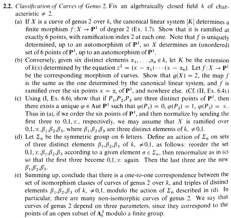algebraic geometry Hartshorne IV 2.2 Mathematics Stack Exchange