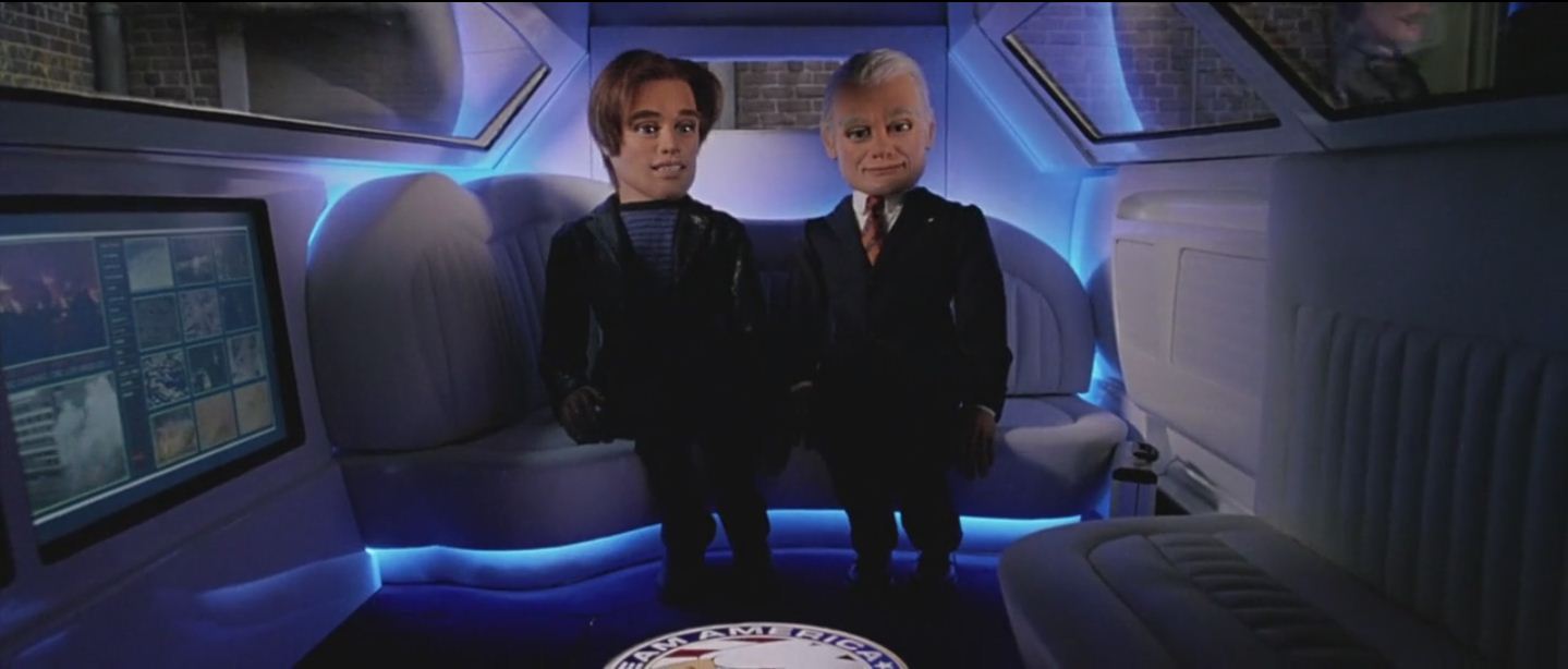 film techniques How do they move puppets inside the car? Movies