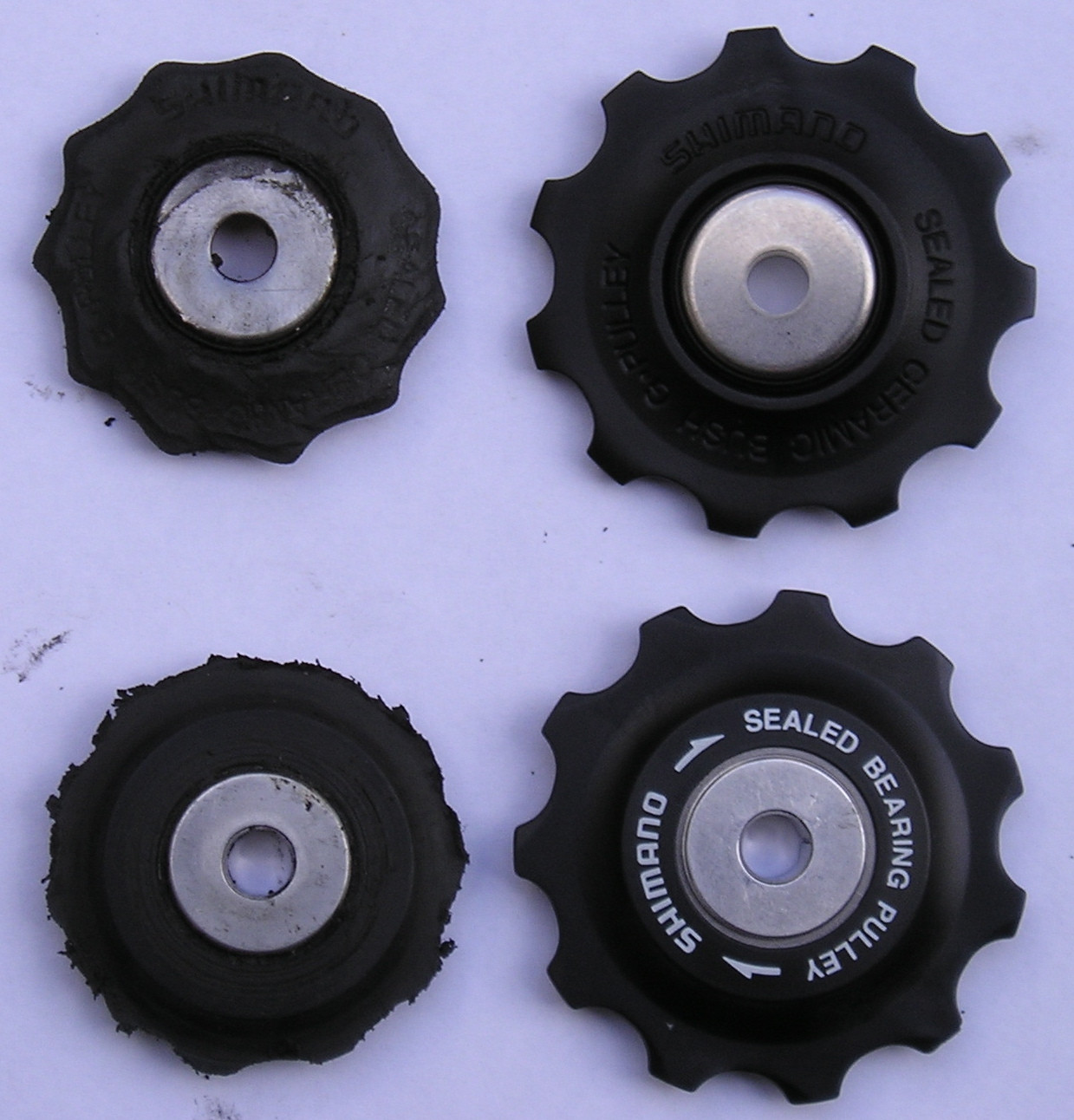 derailleur How do I tell if jockey wheels need overhaul or