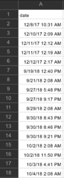 Google Timeline To Csv Google Sheets interpreting dates from CSV in a weird way Web