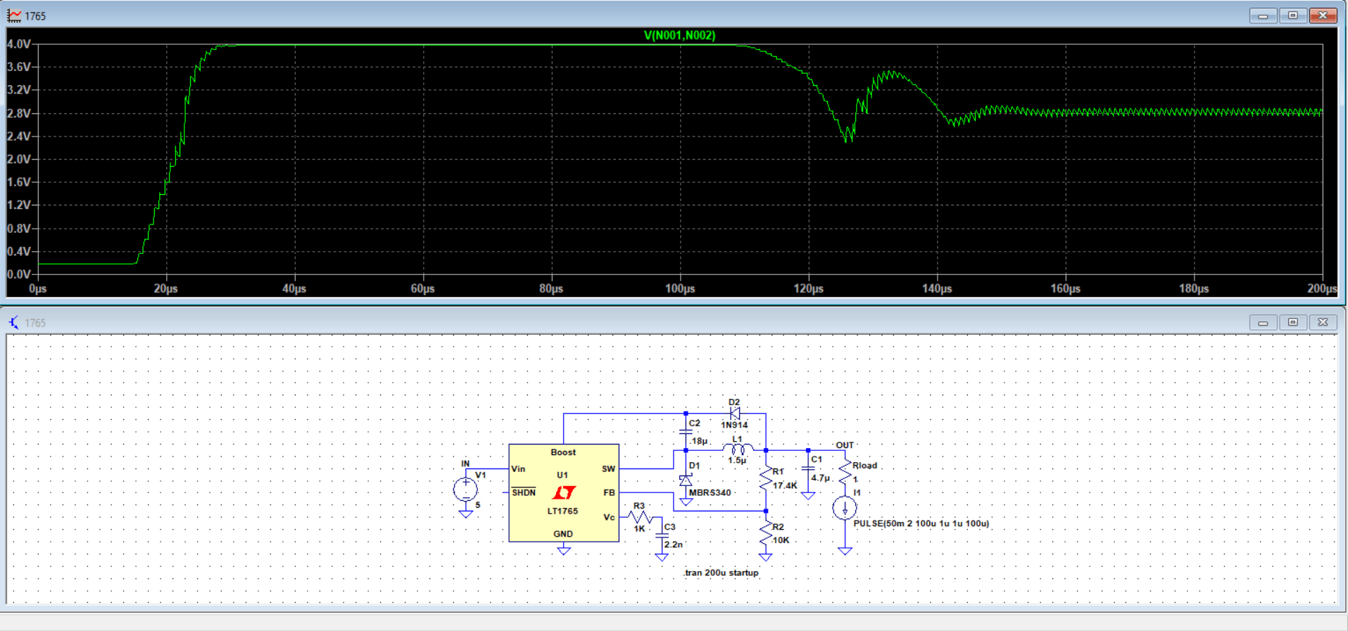 power supply How to measure the stability of a buck converter using