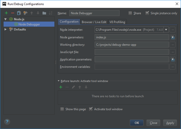TypeScript JavaScript with SourceMaps in WebStorm