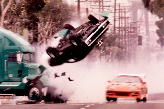 film techniques How are stunts where vehicles are seriously damaged