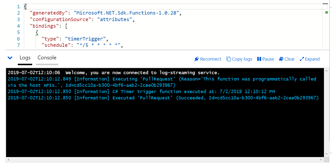 c Azure function TimerTrigger only running once Stack Overflow