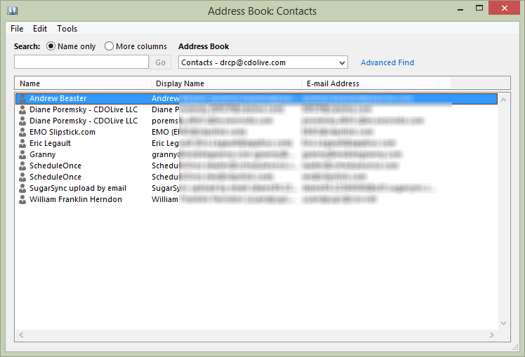 How can I print my address book in Outlook 2013? Super User