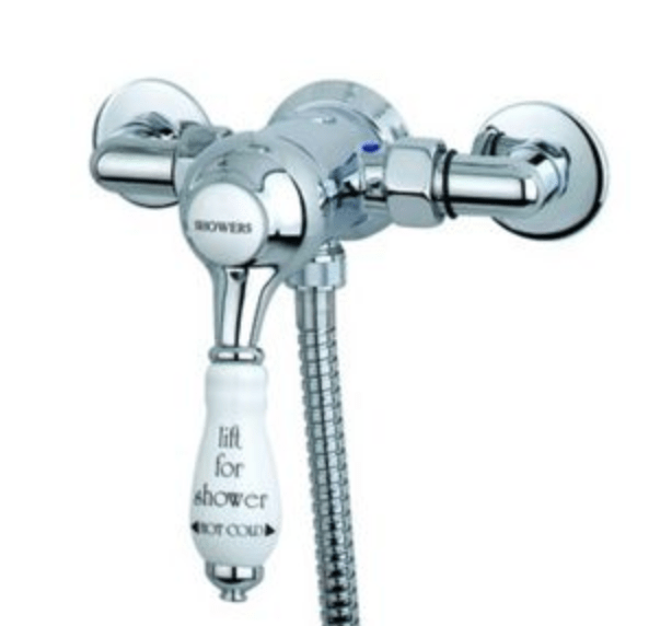 plumbing Supporting Shower Mixer with Silicone is this acceptable