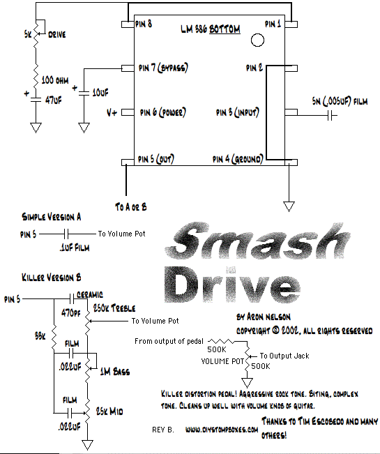 Impedance matching for a guitar pedal Electrical Engineering Stack Exchange