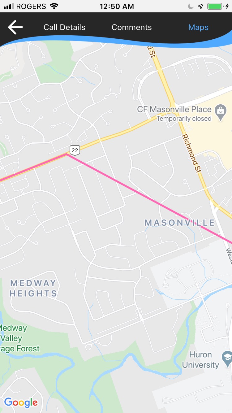 reactjs React Native Maps why are directions going off