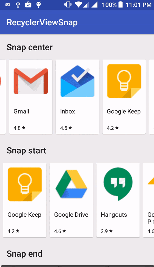 android How center items in recyclerview when scrolling Stack Overflow