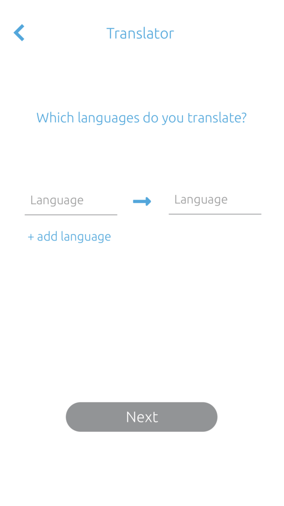 Append element when text is clicked with react native