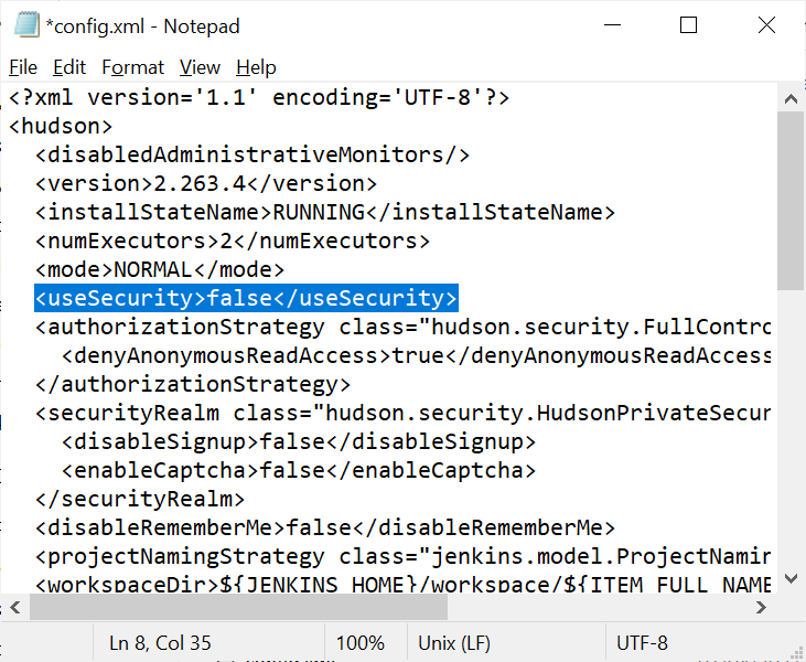 security How can I reset the password of Jenkins? Stack Overflow