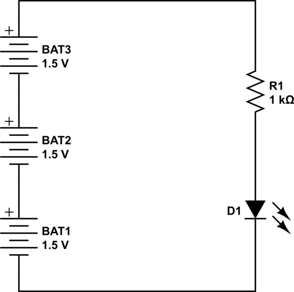 Basic 100 Blue LED Decoration Circuit Design - Electrical Engineering